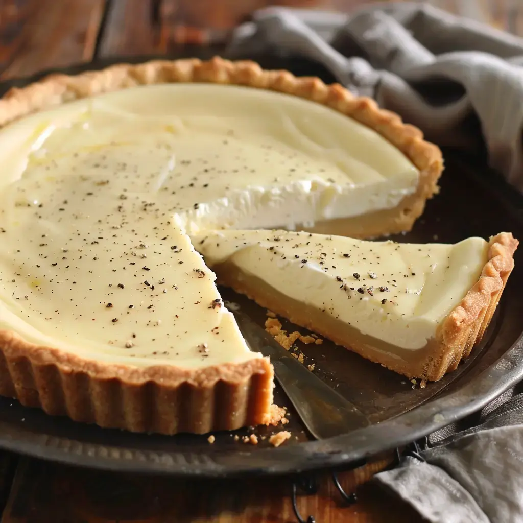 Tarte fromage blanc aérienne