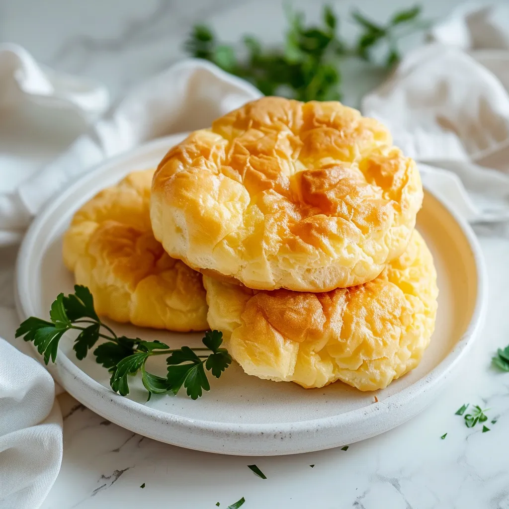 Cloud Bread au Fromage Blanc