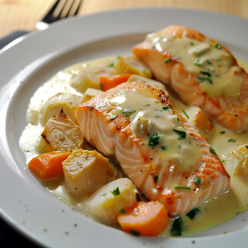BLANQUETTE DE POISSON À LA FRANÇAISE