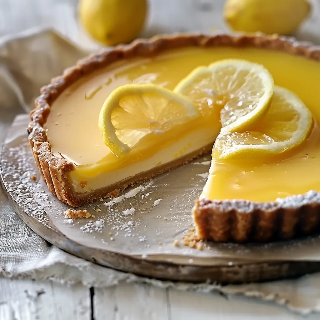 Tarte Citron Facile et Savoureuse