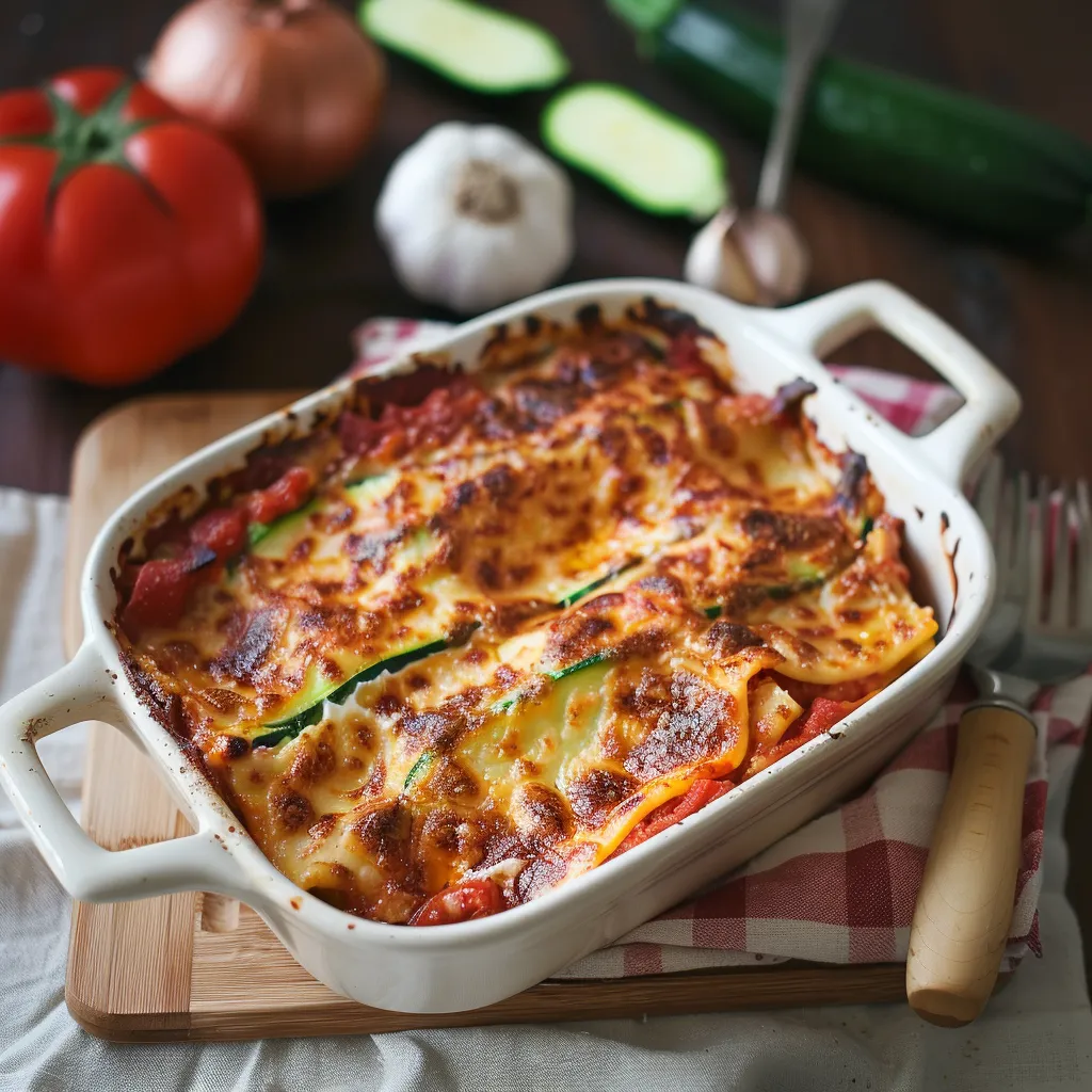 Lasagnes aux Courgettes et Ricotta