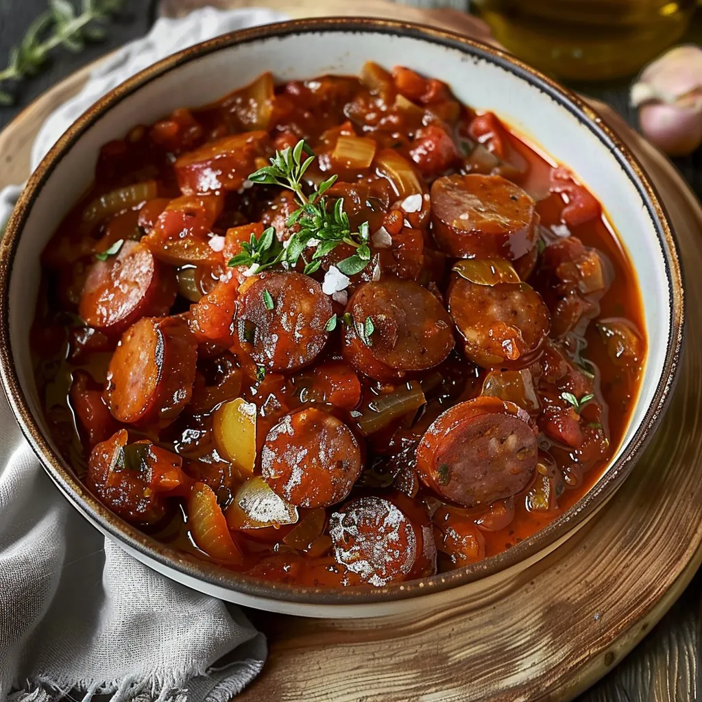 Cocotte alsacienne aux saucisses de Morteau