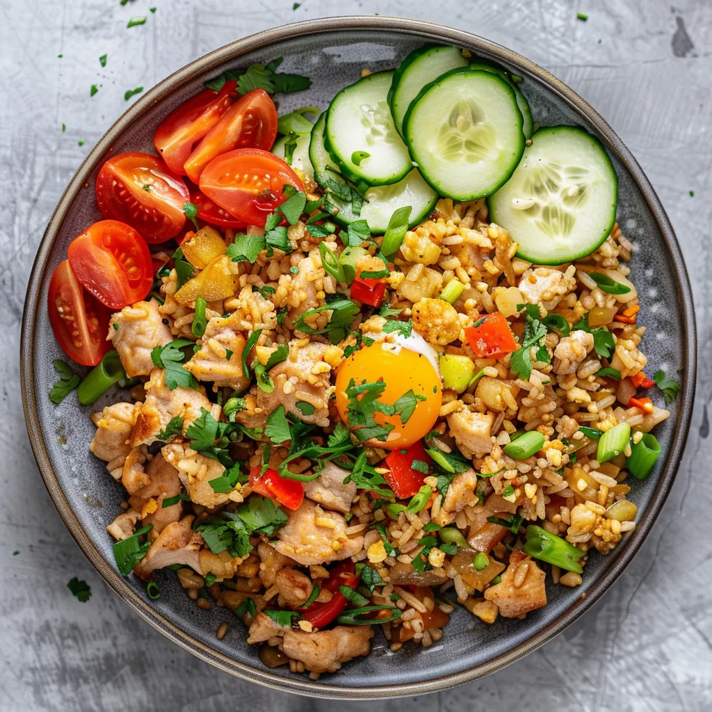 Riz sauté à l'asiatique | Recette traditionnelle adaptée
