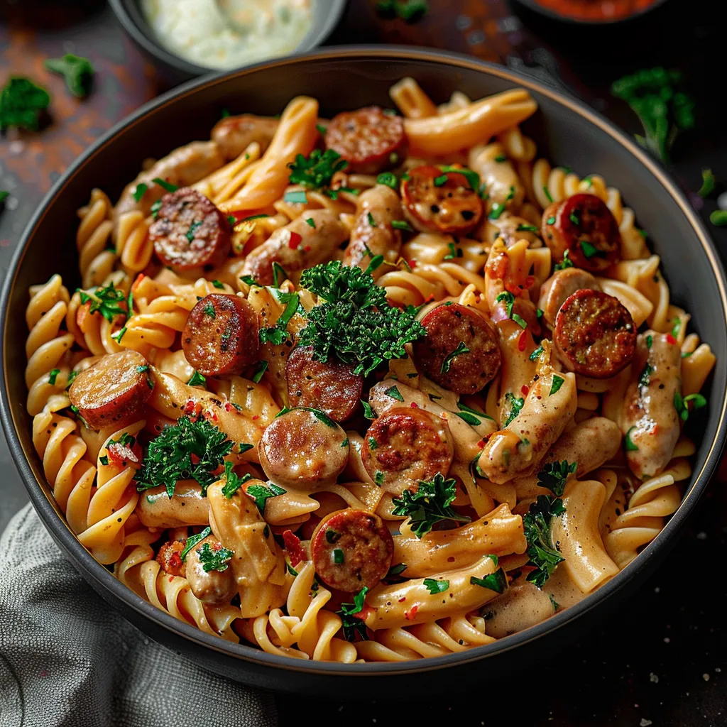 One Pot Pasta à la Morteau - Recette en cocotte