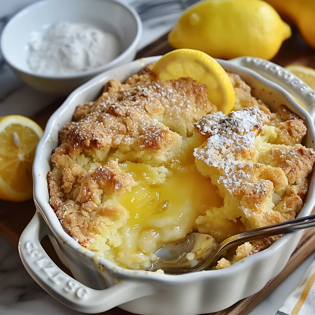 Cobbler au Citron Traditionnel