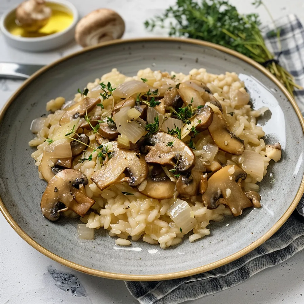 Risotto aux cèpes traditionnel