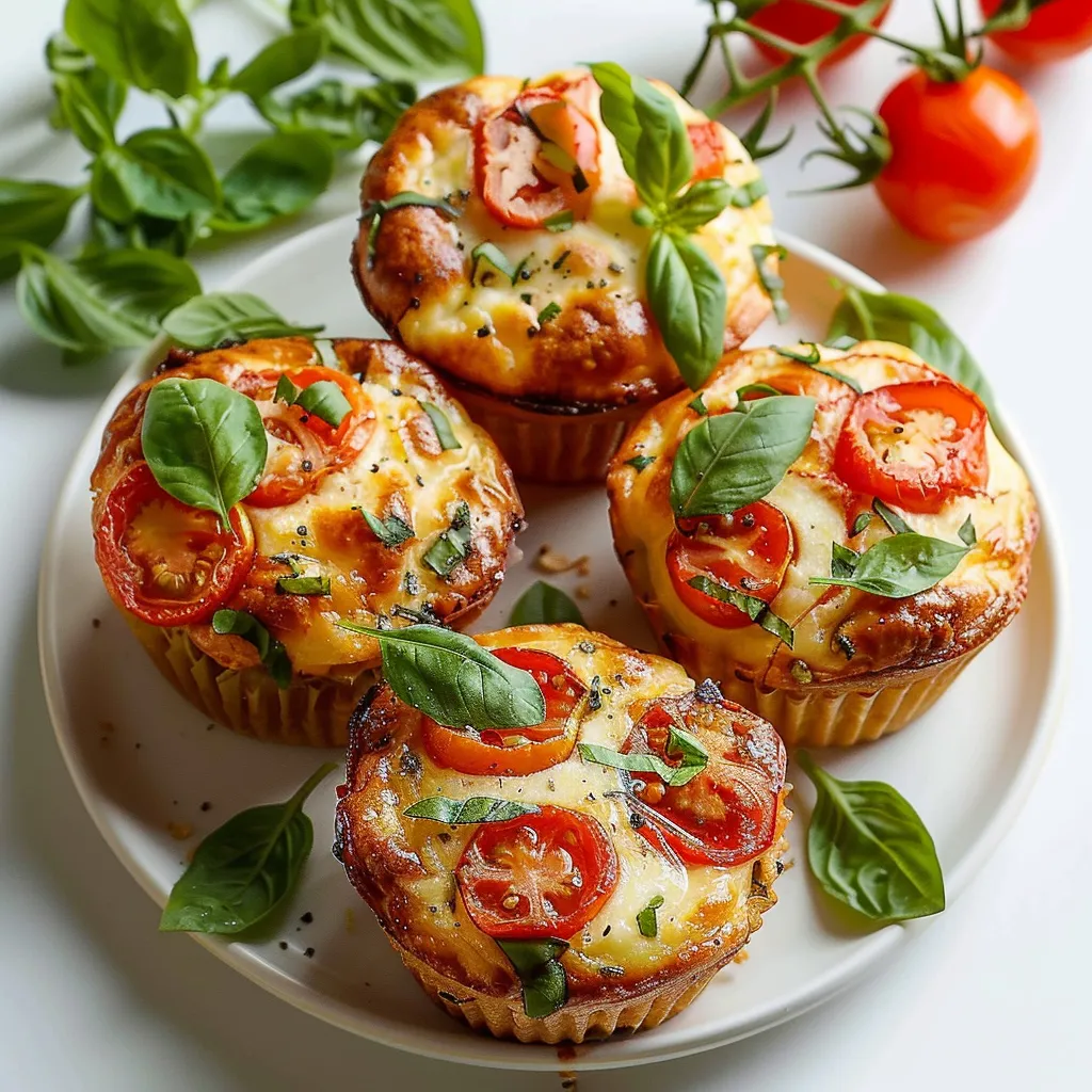 Muffins Salés Méditerranéens aux Tomates Cerises