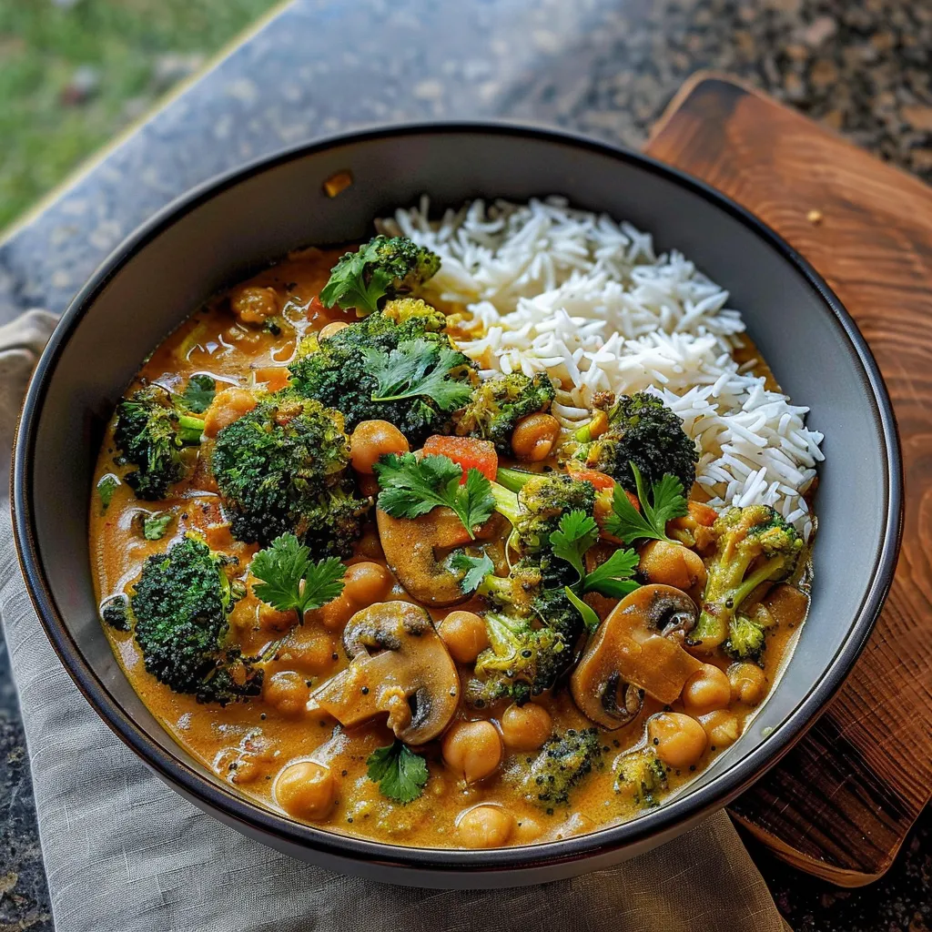 Curry Végétarien aux Légumes