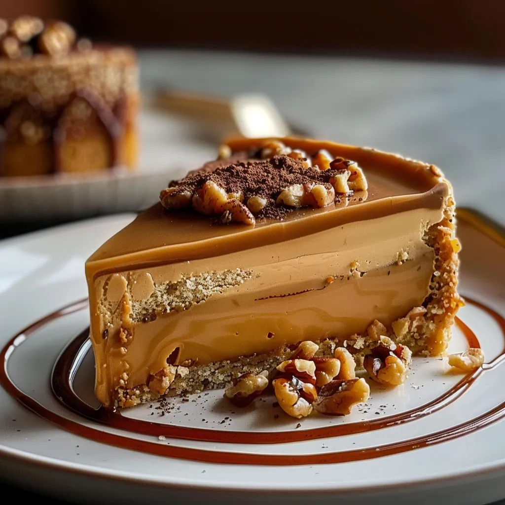 Gâteau Moka au Caramel - Délice Français