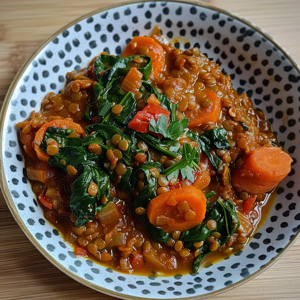 Curry de Lentilles et Carottes aux Épices