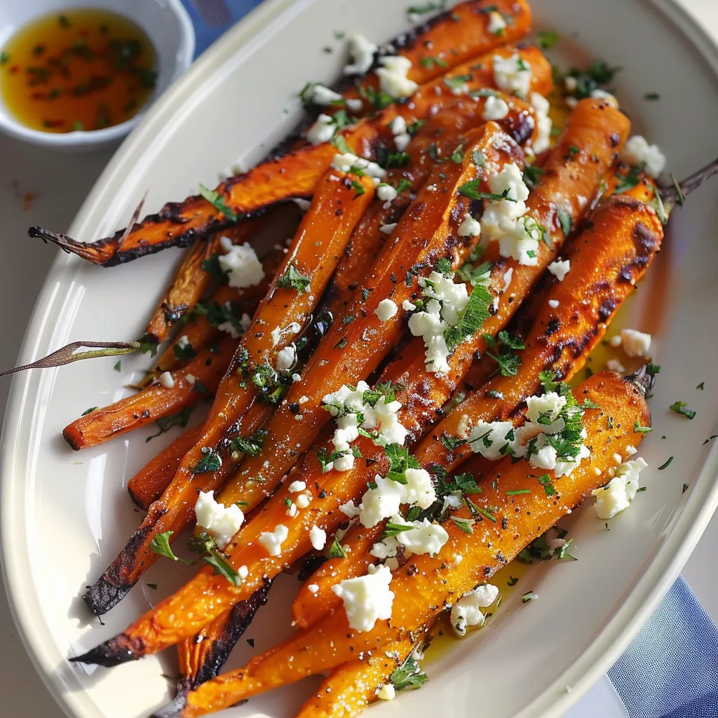 Carottes Rôties aux Épices et Feta