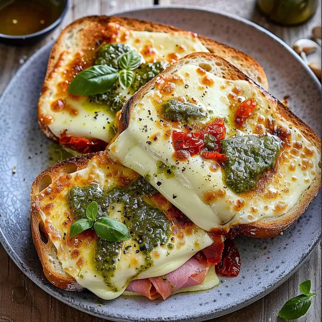 Croque-Monsieur à l'Italienne - Une recette gourmande et raffinée