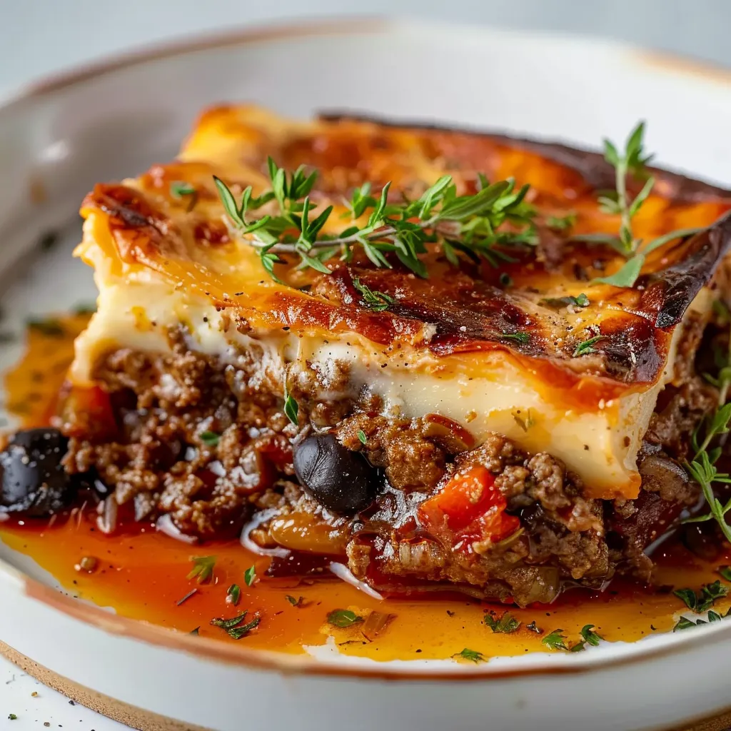 Moussaka Traditionnelle Grecque