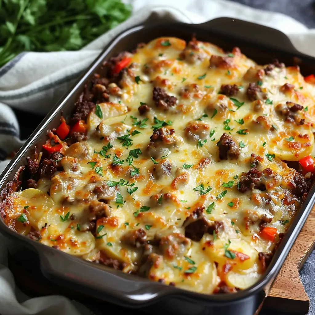 Gratin de Bœuf Haché aux Pommes de Terre