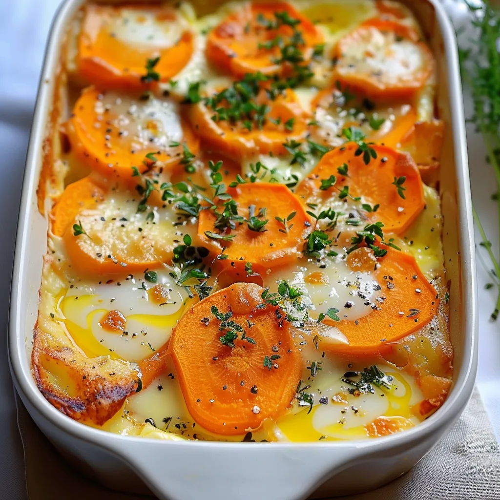 Gratin de Carottes à la Française