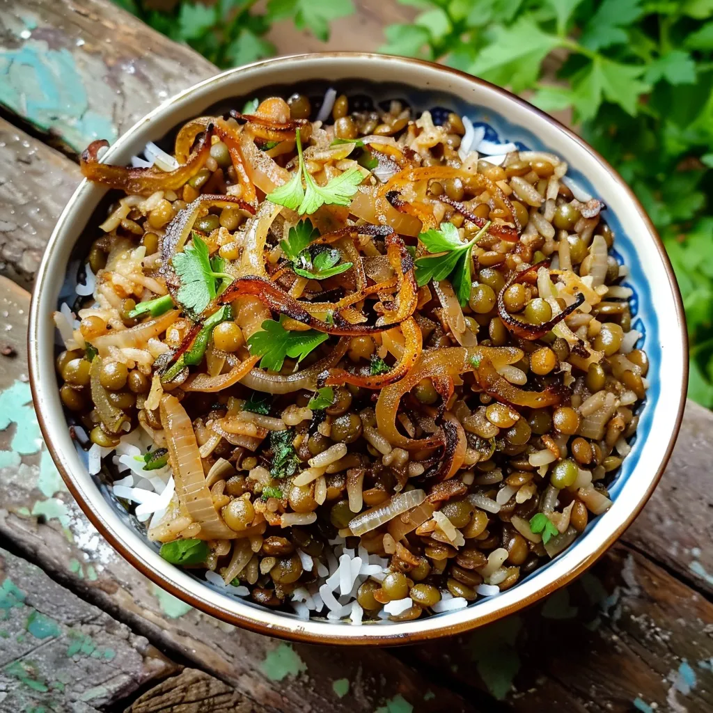 Mujaddara : Recette Traditionnelle Orientale