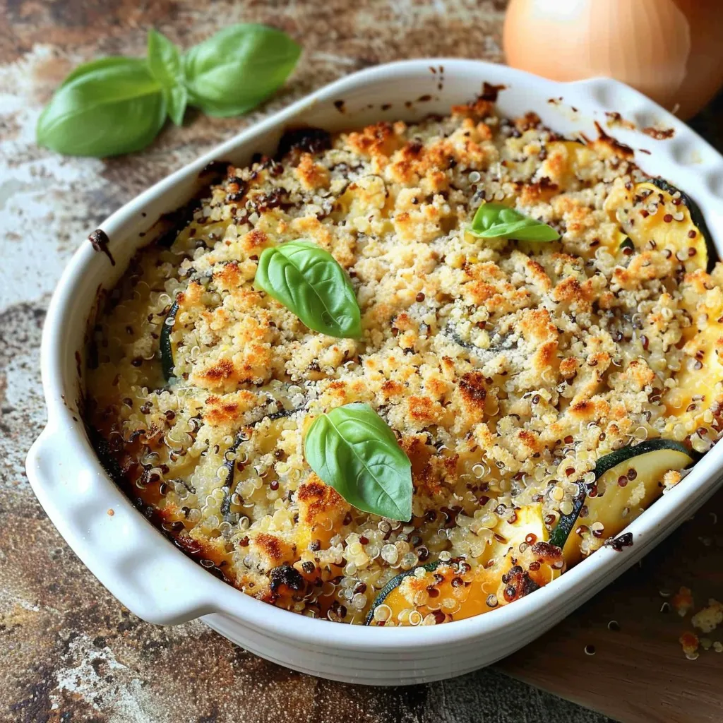 Gratin de Quinoa aux Courgettes - Une Recette Familiale Moderne
