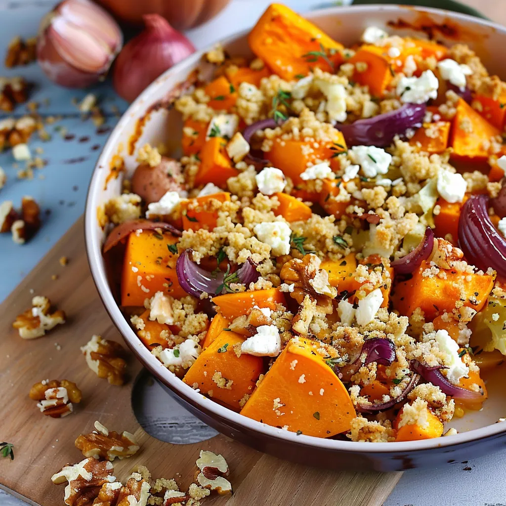 Crumble Salé aux Légumes d'Hiver