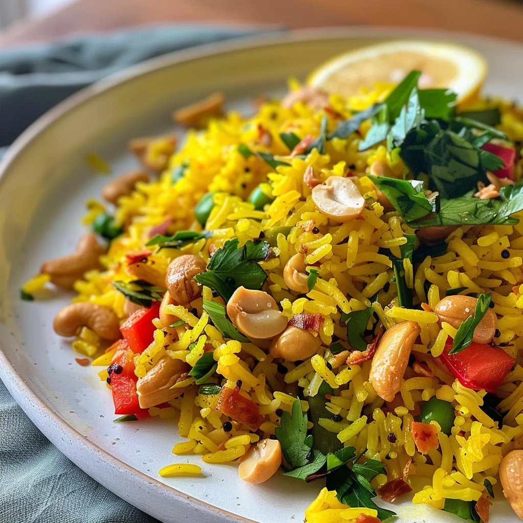 Riz au Citron et au Curcuma
