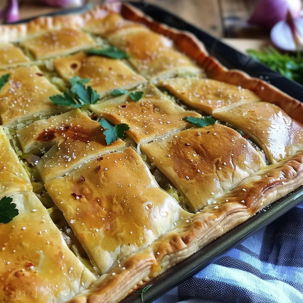 Tourte provençale aux blettes