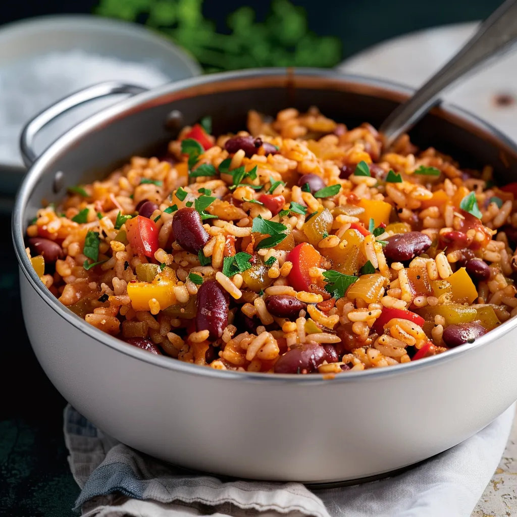 Jambalaya aux Légumes - Recette Traditionnelle