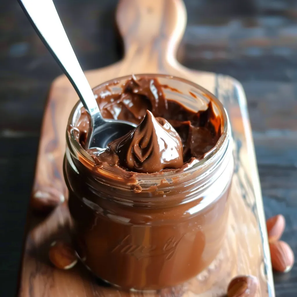 Pâte à tartiner maison aux noisettes et chocolat