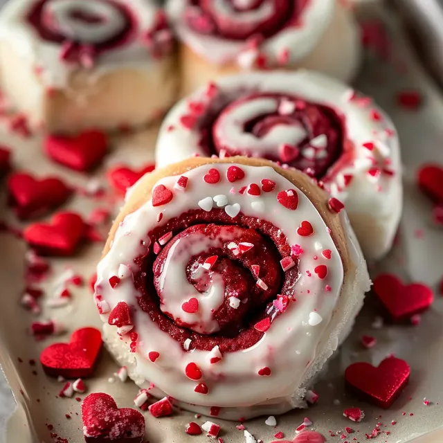 Tendres Cannelle Red Velvet pour un instant romantique