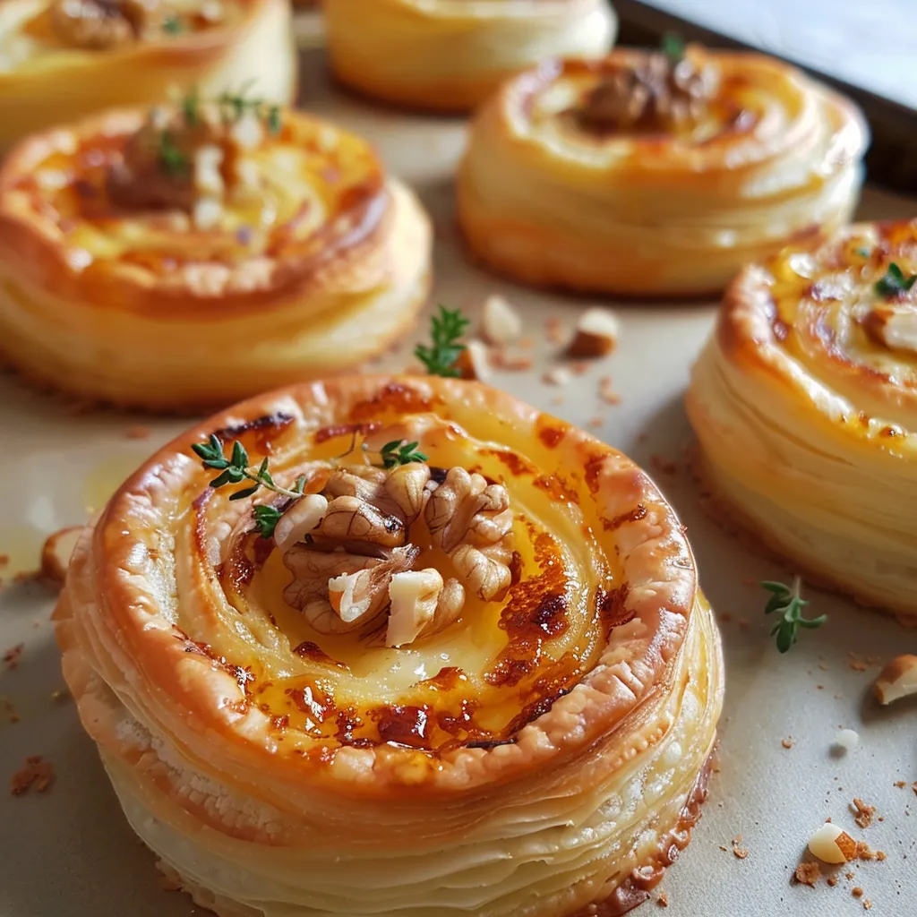 Feuilletés Fromage - Faciles et Rapides