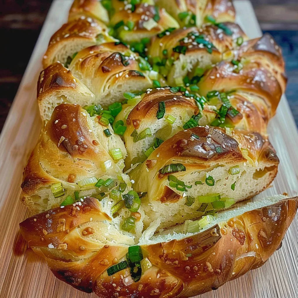 Pain aux Oignons Verts : Une Recette Gourmande et Parfumée