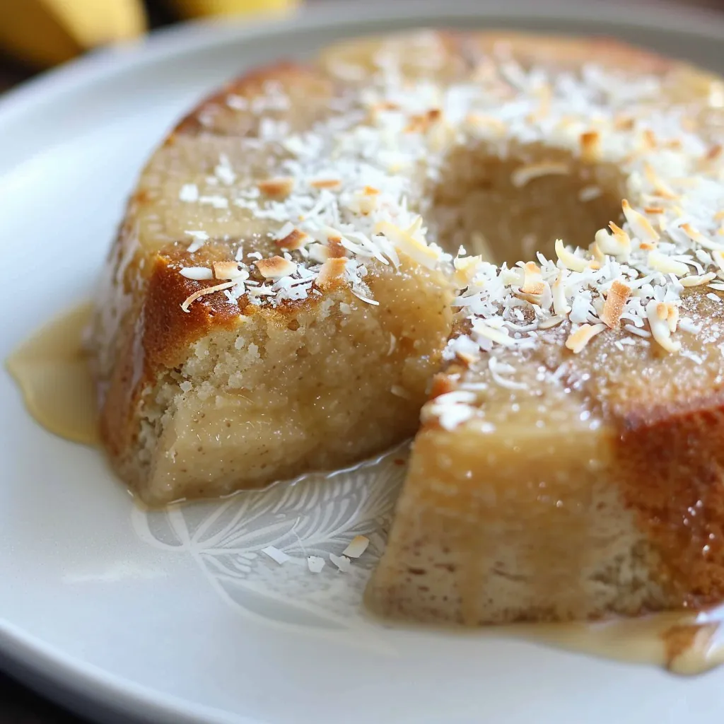 FONDANT COCO-BANANE