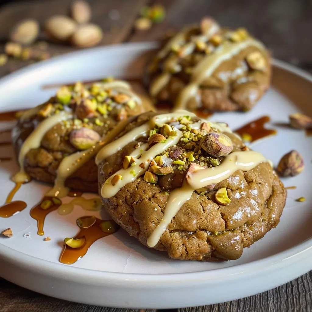 Cookies pistache et chocolat blanc - Recette délicieuse et originale