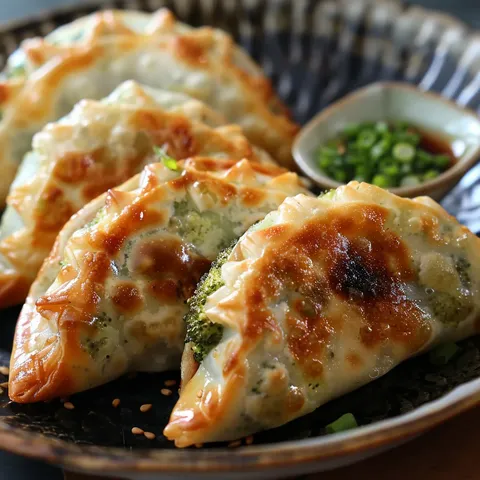 Petits chaussons japonais garnis, appelés oyakis