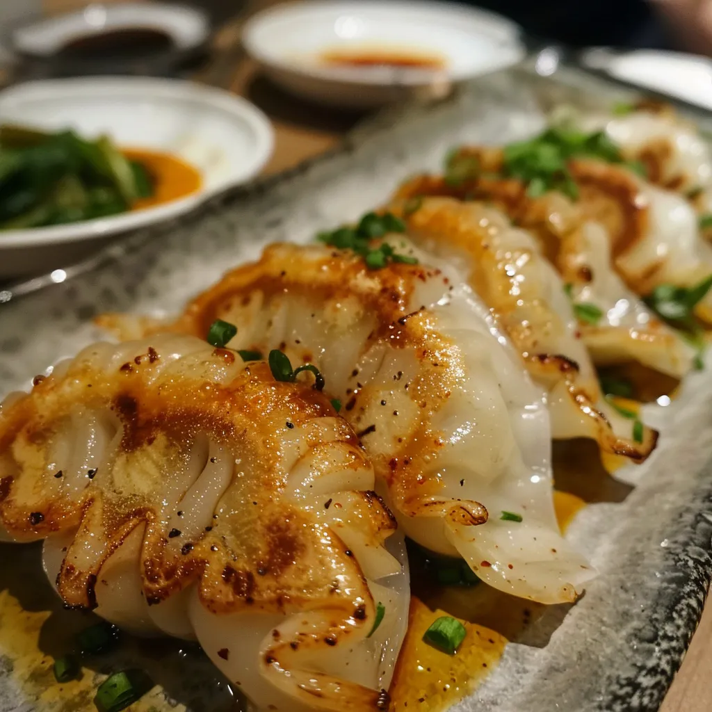 Gyoza savoureux aux légumes