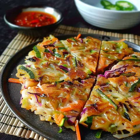 Délicieuses crêpes coréennes | Yachaejeon
