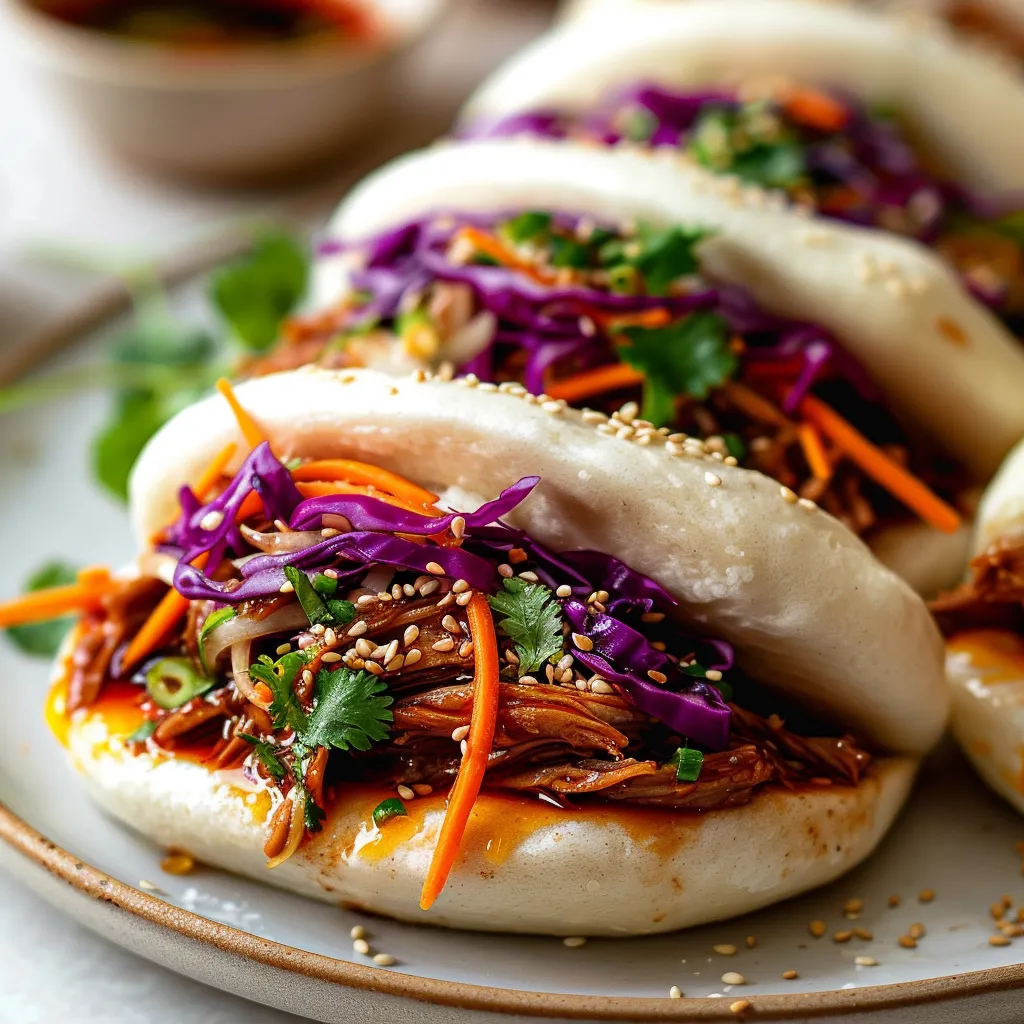 Savoureux Bao vapeur