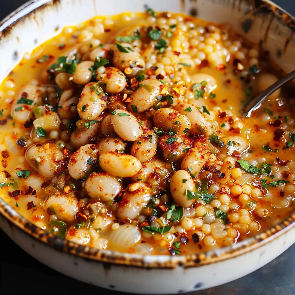 Savoureux Haricots Couscous