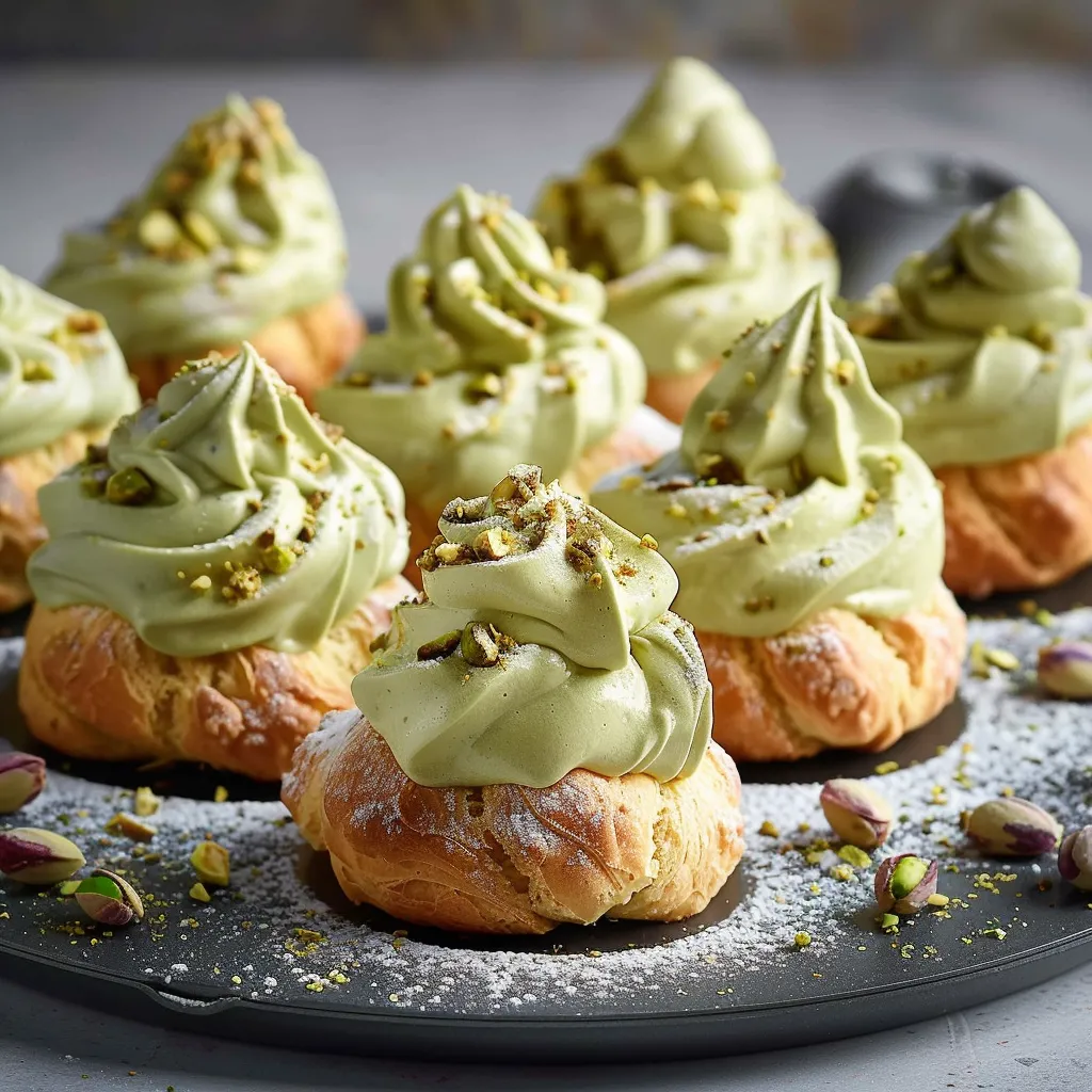 IRRÉSISTIBLES CHOUX PISTACHE