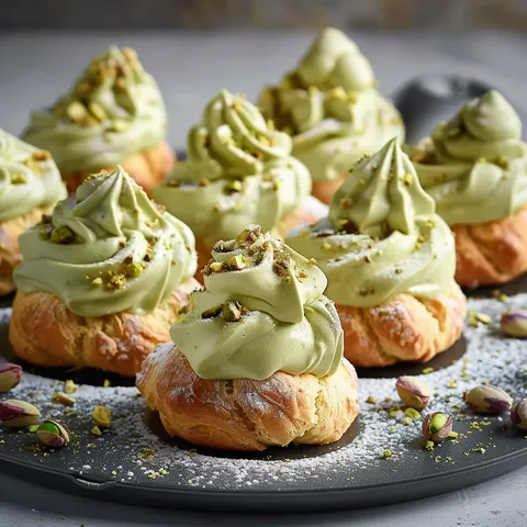 IRRÉSISTIBLES CHOUX PISTACHE