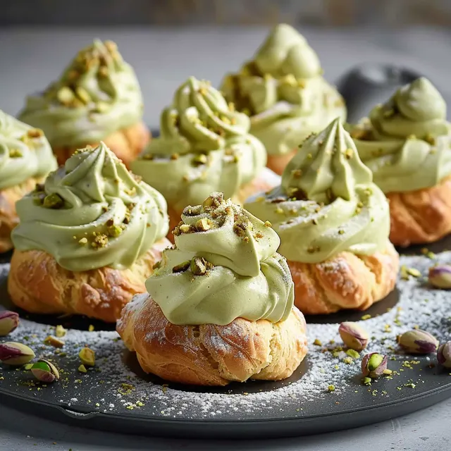 IRRÉSISTIBLES CHOUX PISTACHE