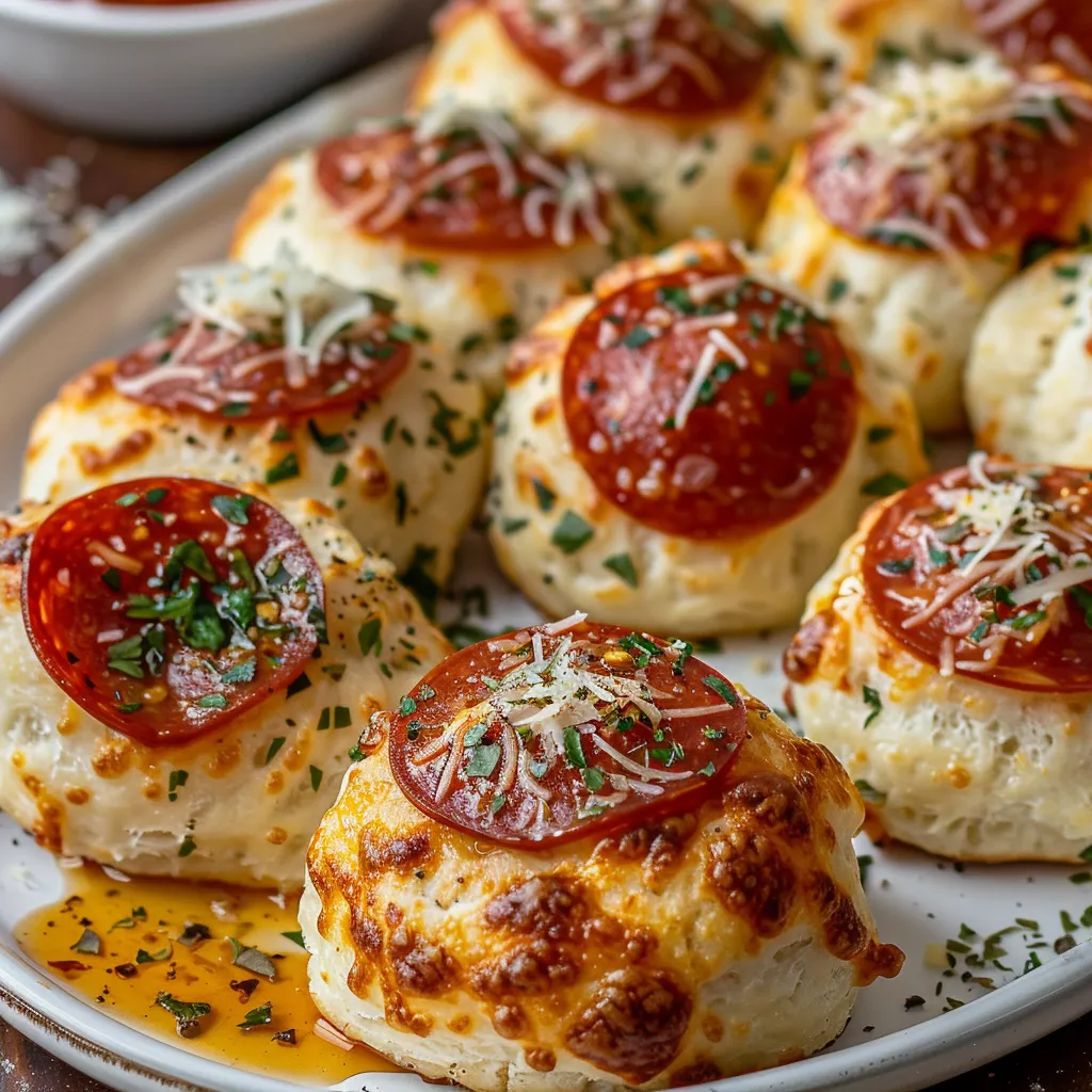 Bombes de Pizza maison croustillantes et fondantes