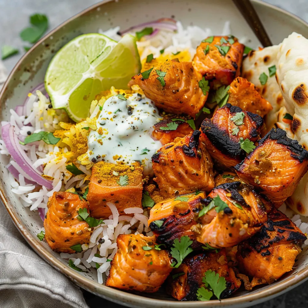 Recette de Saumon Tandoori : Un Repas Rapide et Savoureux