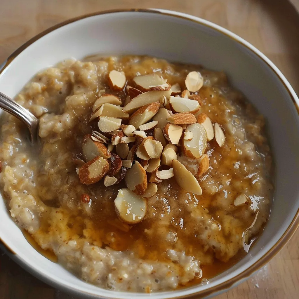 Porridge Gourmand aux Amandes