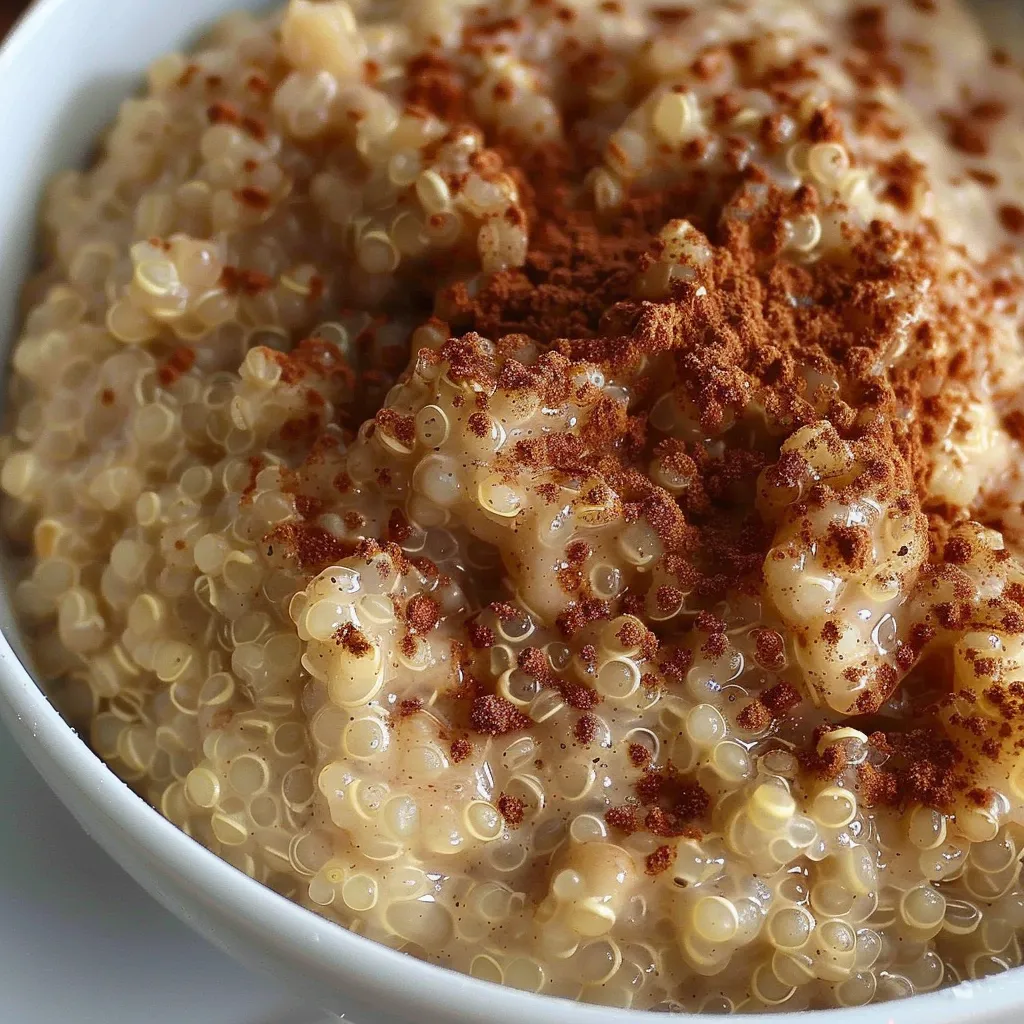 Quinoa crémeux vanillé