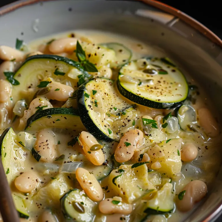 Haricots blancs et courgettes : recette méditerranéenne facile