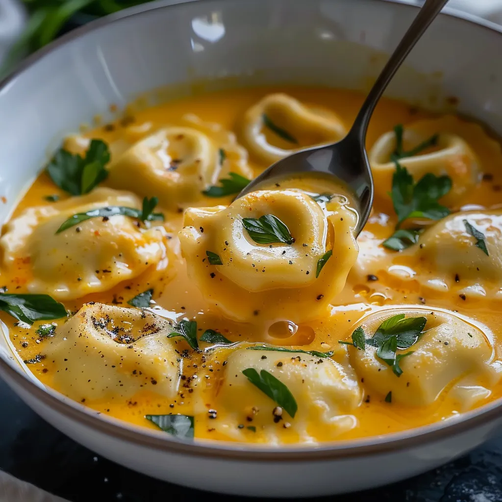 Soupe de raviolis au curry thaï : recette facile et savoureuse