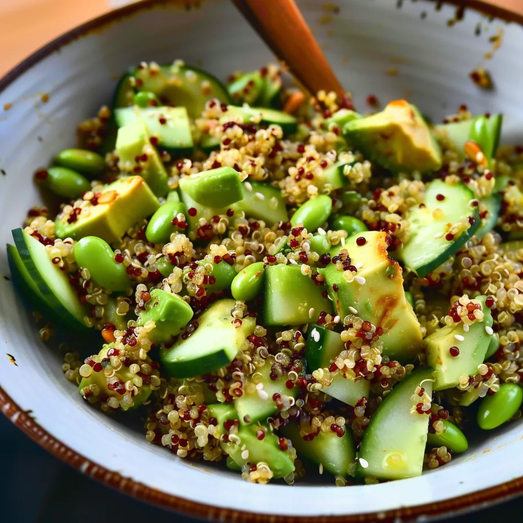 Salade de Quinoa Croustillant : Une Recette Santé Délicieuse