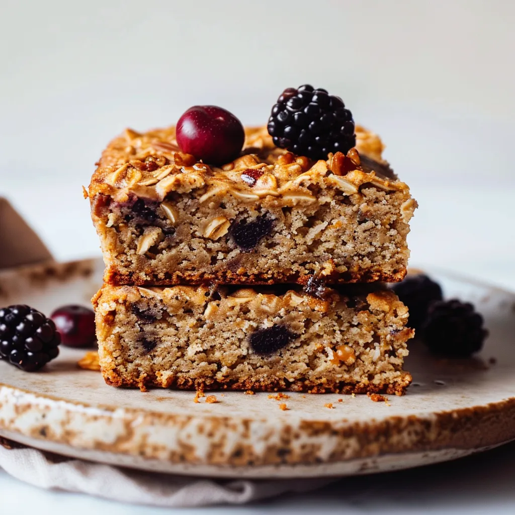 Gâteau Nourrissant à base d'Avoine et Yaourt