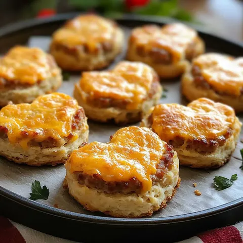 Biscuits Saucisse Fromage - Simple et Rapide