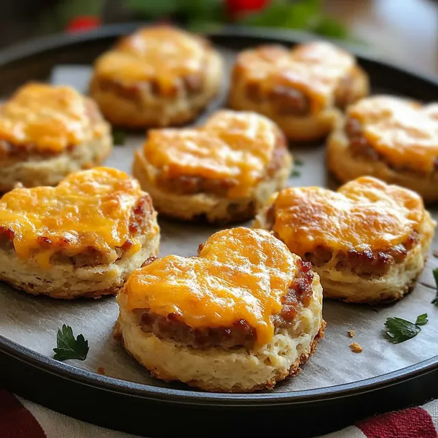 Biscuits Saucisse Fromage - Simple et Rapide