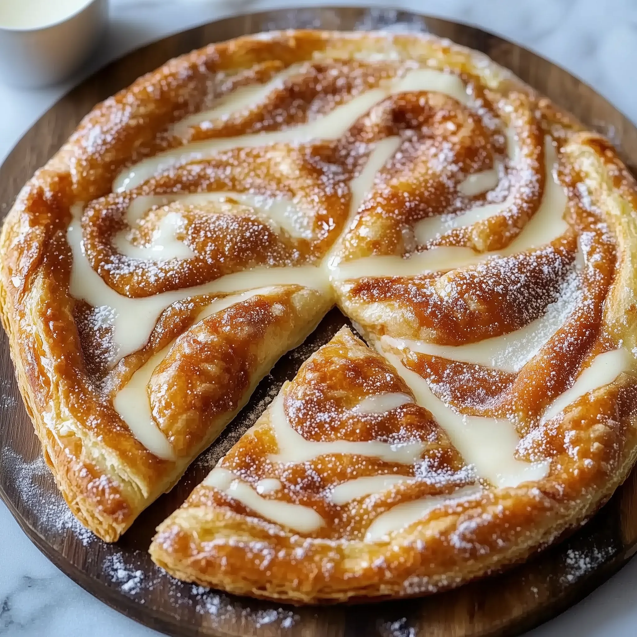 Pizza Sucrée à la Cannelle - Version Express